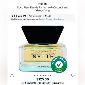 BRAND NEW NWT NETTE Coco Fleur